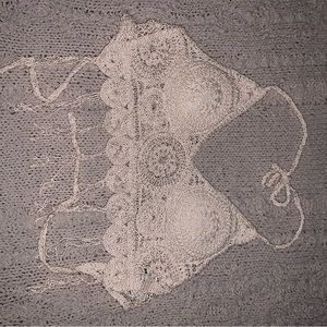 Knitted y2k Swim/Bikini Top.